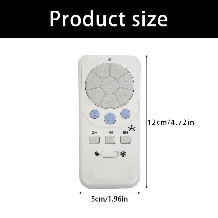 Advanced Wireless Remote for FD30 H02R FD40 H02R Ceiling Fan Delivering Stable Operation Easy Setups Multiple Function