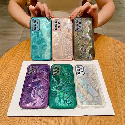 Applicable To Samsung A71 Mobile Phone Case A55 Transparent Feather A35 Lens All-inclusive A15 Anti-drop Internet Celebrity A05S Protective Case