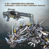 Mechanical Animal Building Bricks MOC Set Mech Dragon Blocks Children Toys Mecha Elk 3D Model Adult Boys Kids Birthday Gifts NEW