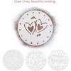 Sugar Sieve Lace Flower Edge Cake Stencil Set Cake Decorating Tool Bakeware Template Spray Molds
