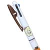 Sanrio Pompompurin Ballpoint Jetstream Made In Set and Name Pen, 3-Color 0.5, Japan, (Pen Stickers)