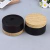 200ml 250ml 300ml 500ml Empty Random Color Pet Jars Containers With Imitation Wood Texture Lid Jar Home Plastic Seasoning Bottle