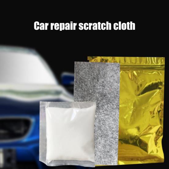 Car Scratch Remover Cloth Easily Repair Scratches Restore Bright Colors Decontamination Car Scratch Wipe