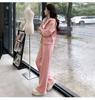 Women's High-End Casual Hooded Cardigan and Wide-Leg Pants Set for Spring/Autumn 2026