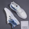 Men's shoes spring and summer fashion trend mesh breathable running shoes student platform lightweight and comfortable sports shoes
