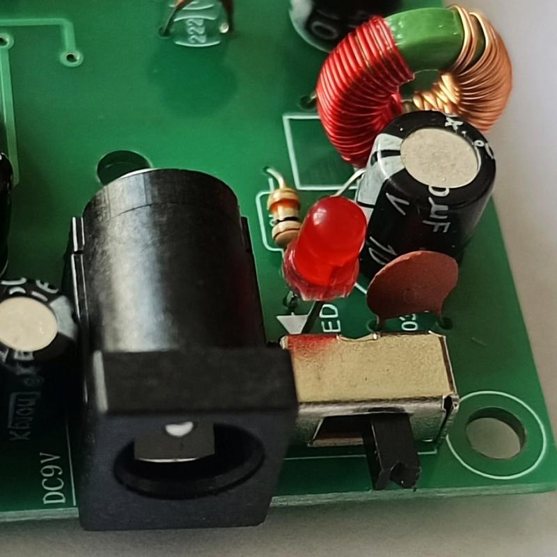 FM Transmitter Circuit Board BH1417F Chip with Antenna Perfect for Electronics Education and Campus Radio Projects