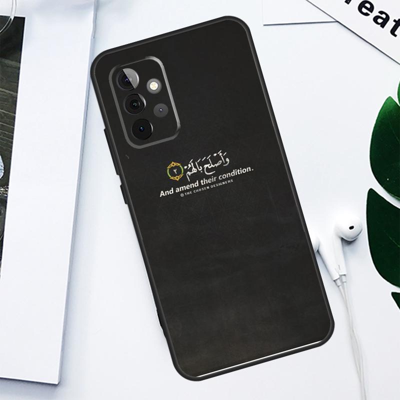 Muslim Surah Ikhlas Islamic For Samsung Galaxy A52 A22 A32 A54 A34 A14 A55 A35 A15 A53 A33 A13 A05 A06 A16 Phone Case