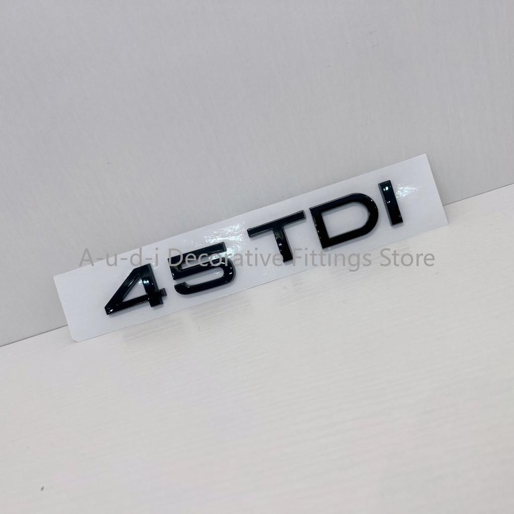 2026 Hot 3D ABS black TDI logo letter 1.9 2.0 2.5 3.0 4.0 5.0 TDI 30 35 40 45 50 55 TDI is suitable for Audi A3 A4 A5 A7 A8Q2 Q3 Q5 Q7 Q8