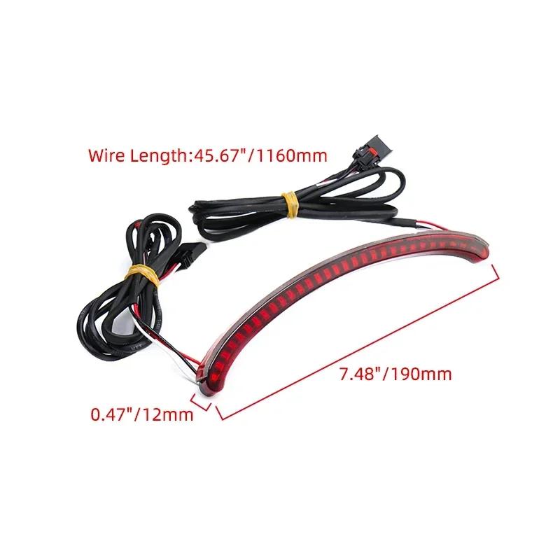 Motorcycle Turn Led Rear Fender Brake Light Tail Lamp Assembly Taillight For Harley Softail Fat Bob FXFBS 114 FXFB 107 2018-Up