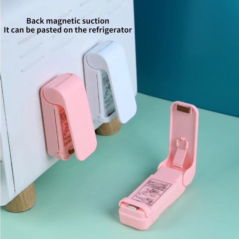 Zgrzewarka do torebek plastikowych Maszyna do zgrzewania opakowań żywności Przenośny klips do zgrzewania torebek na przekąski Akcesoria do przechowywania w kuchni Gadżety domowe