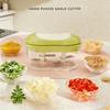 Detachable Hand Push Garlic Mince Machine Multifunctional Vegetable Fruit Cutter Baby Food Supplement Maker Kitchen Accessories