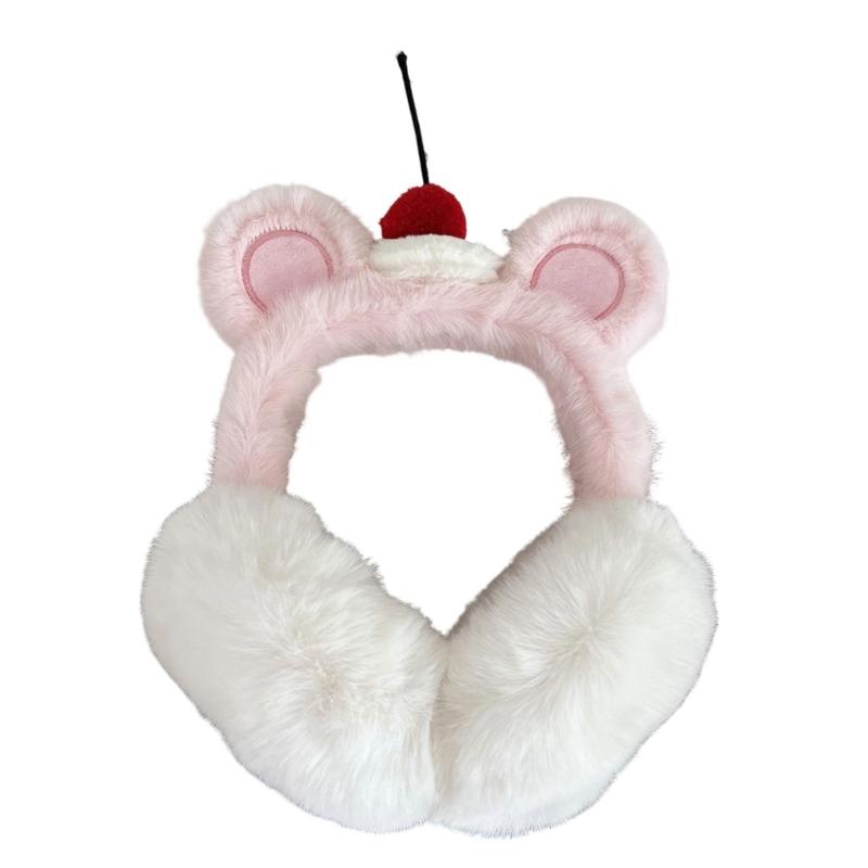 Furry and Warm Plush Ear Warmer for Winter Outdoor Activities Keep You Warm in Cold Weather for Skiing