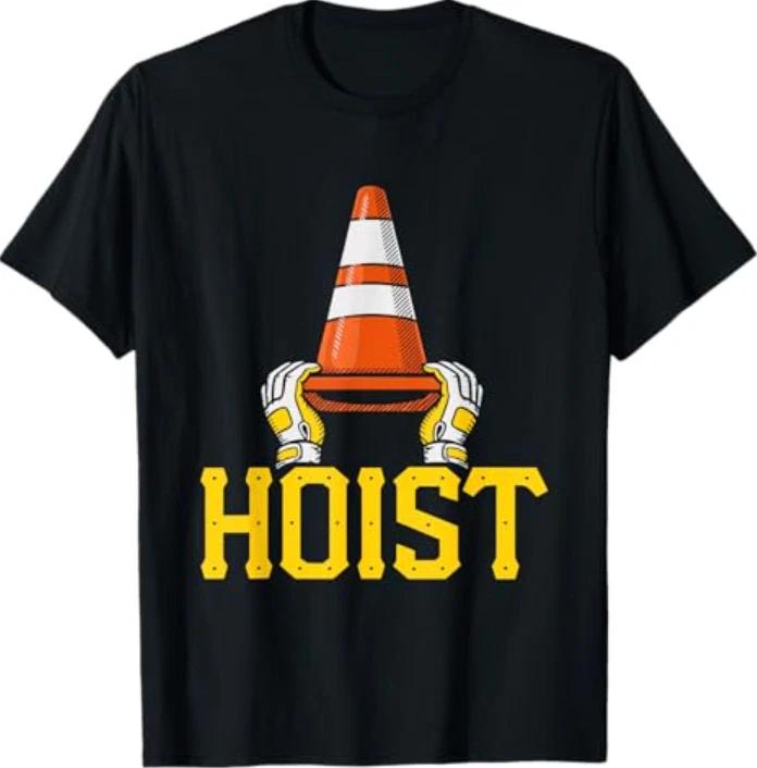 

Pittsburgh Hoist The Traffic Cone T-Shirt L