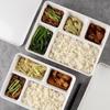 Melamine 5-Compartment Divided Lunch Tray