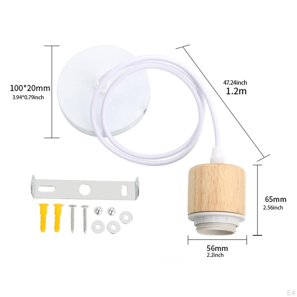 E27 Industrial Pendant Light Cable, Ideal for Bars, Hotels, Living Rooms, Cafes And Homes.