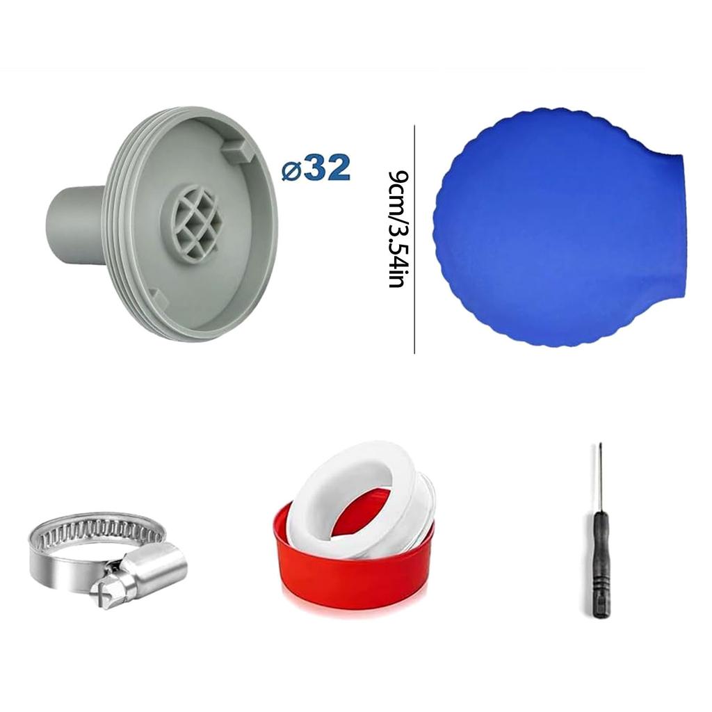 Pool Inlet Nozzle Diameter 32 Pool Nozzles Set Pool Outlet Nozzle with Swimming Pool Connection Pool Outlet Accessories