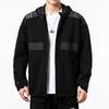 adidas Jackets Men's Black Hooded Moderate Other (Unisex) Jackets H40235