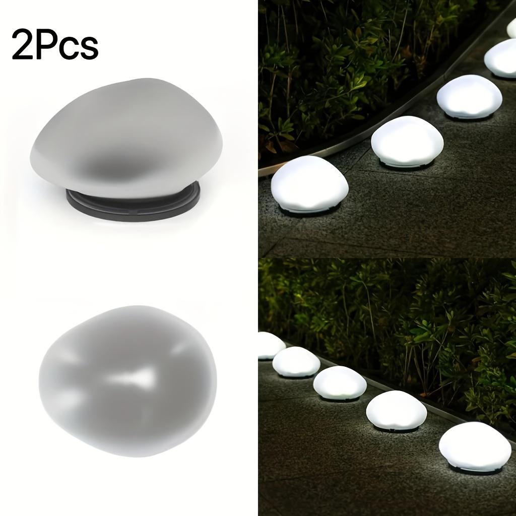 IP44 Solar-Powered Stone-Like Lanterns - Energy-Efficient Pathway Lights for Garden, Lawn, and Villa Decor, Outdoor Solar Lights, Solar Outdoor Lights
