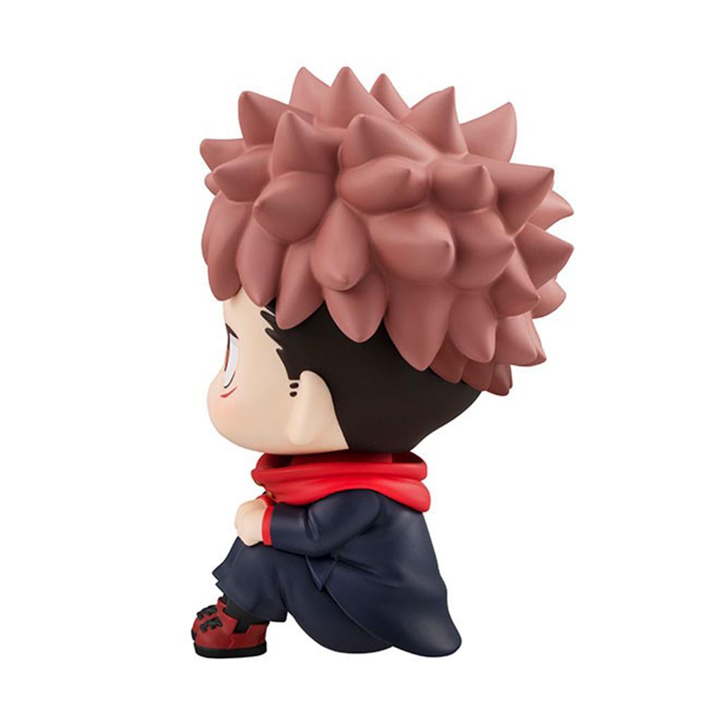 Hot Sells JJK Series Anime Figure Adorable Itadori Yuuji Action Figure Itadori Yuuji Look Up Fiigures Itadori Yuuji Figurine 10cm