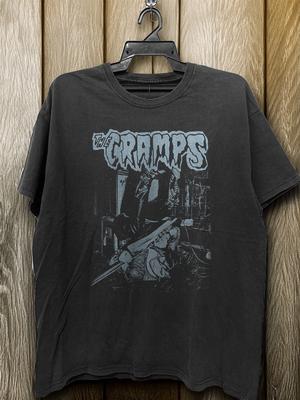 The Cramps Band Grafik T-Shirt Unisex Schwarzes Baumwoll-T-Shirt