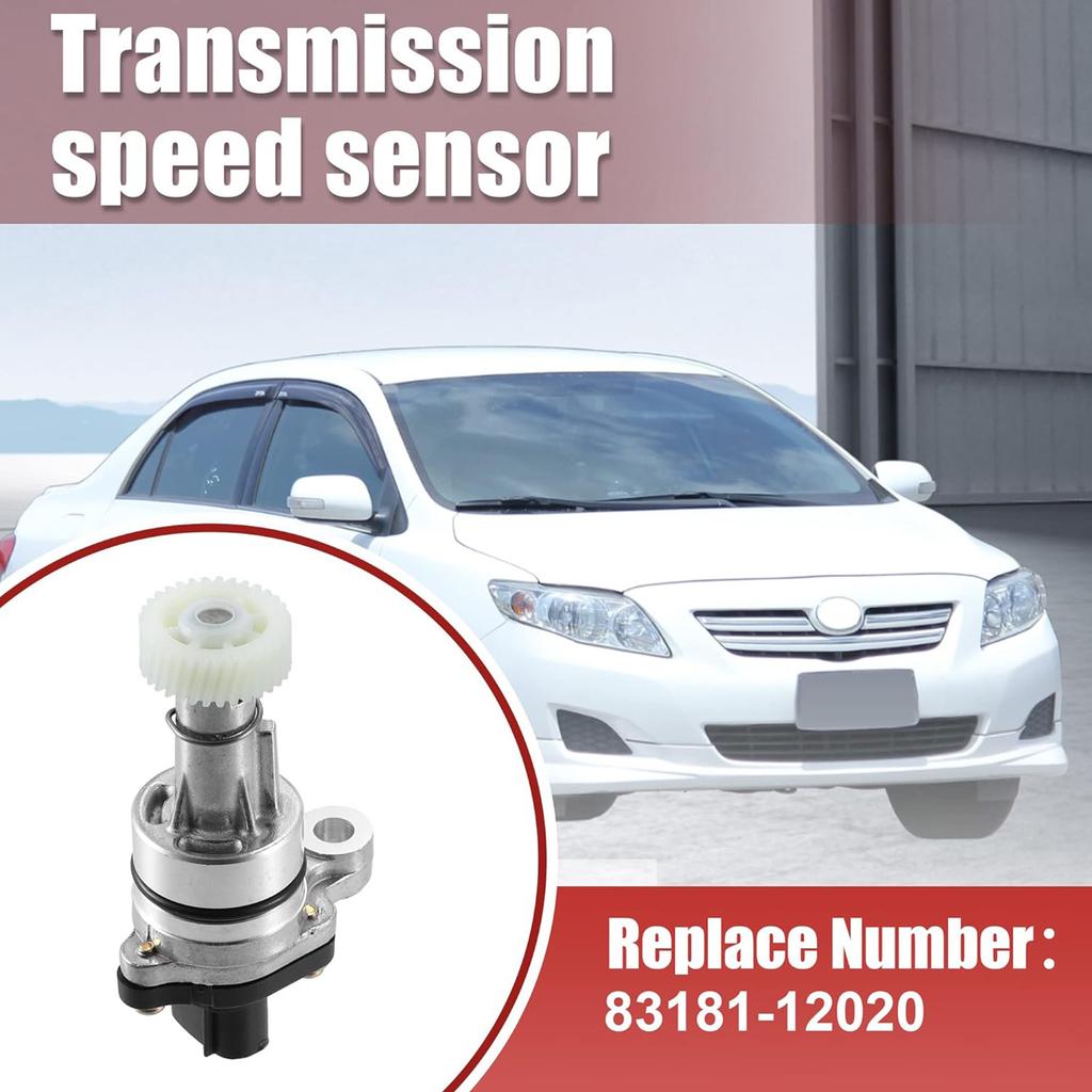 Strong Waterproof Dustproof Speed Sensor Ensuring Long Life Reliability 83181-12020 Replacement for Automotives