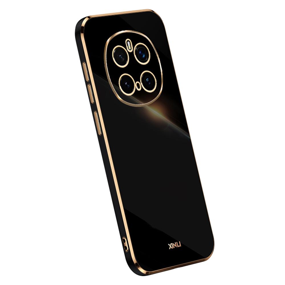 XINLI For Honor Magic7 Pro 5G Case TPU Phone Cover with Electroplating Frame F