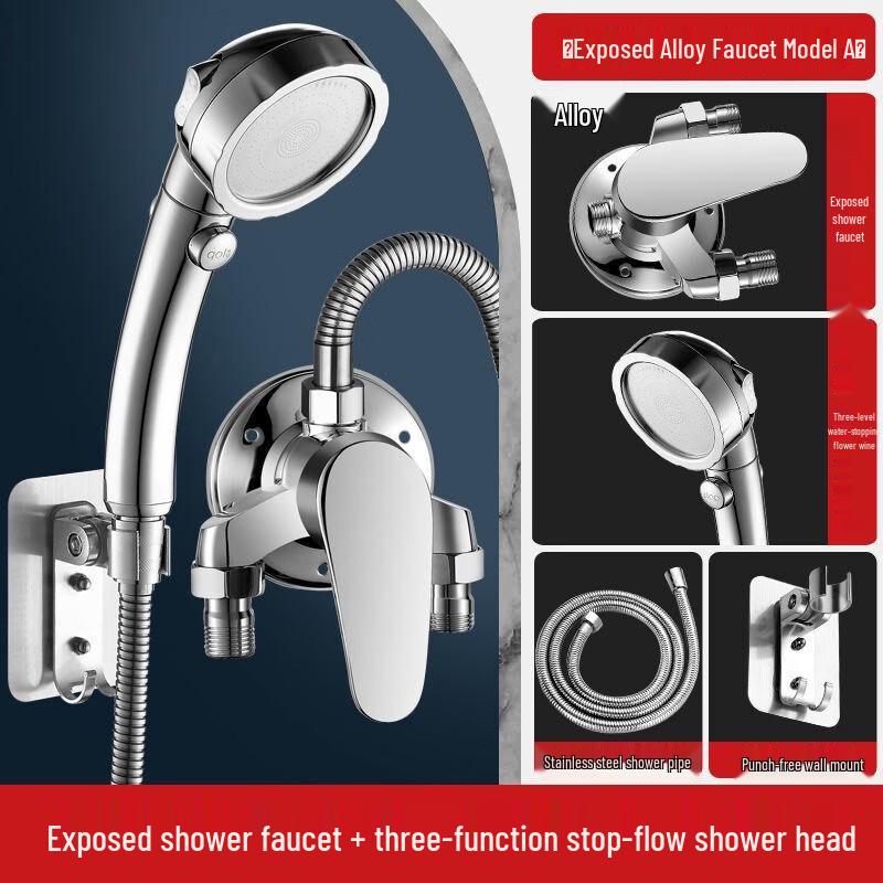 

TLXT Hot & Cold Exposed Shower Faucet Mixer