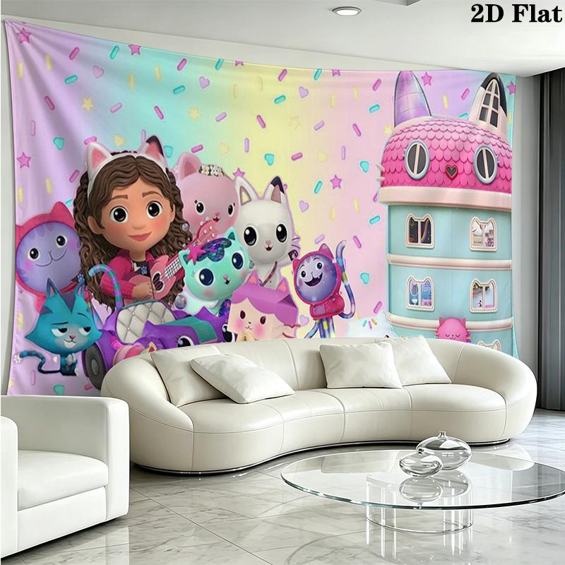 Gabby Wandkleed Esthetisch Wandkleed Bedrukt Stof Deken Decoratieve Wandkleden voor Slaapkamer Woonkamer Huisdecoratie
