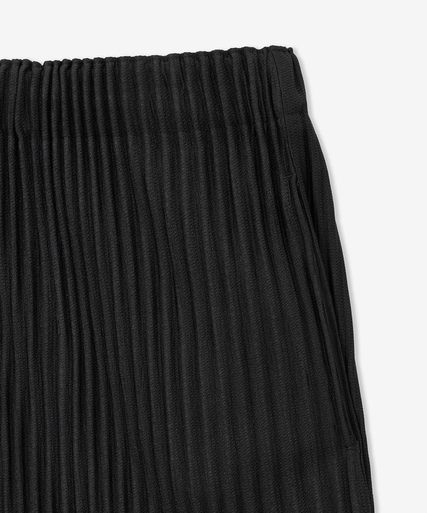 Tienjiti Yoyogi Pleats Tapered-Fit Pants (Black) Tnpa6E114Bk