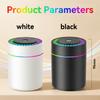 USB Power 180ML Mini Electric Air Humidifier Aromatherapy Aroma Diffuser Essential Oil with Colorful Lights for Car Bedroom Home