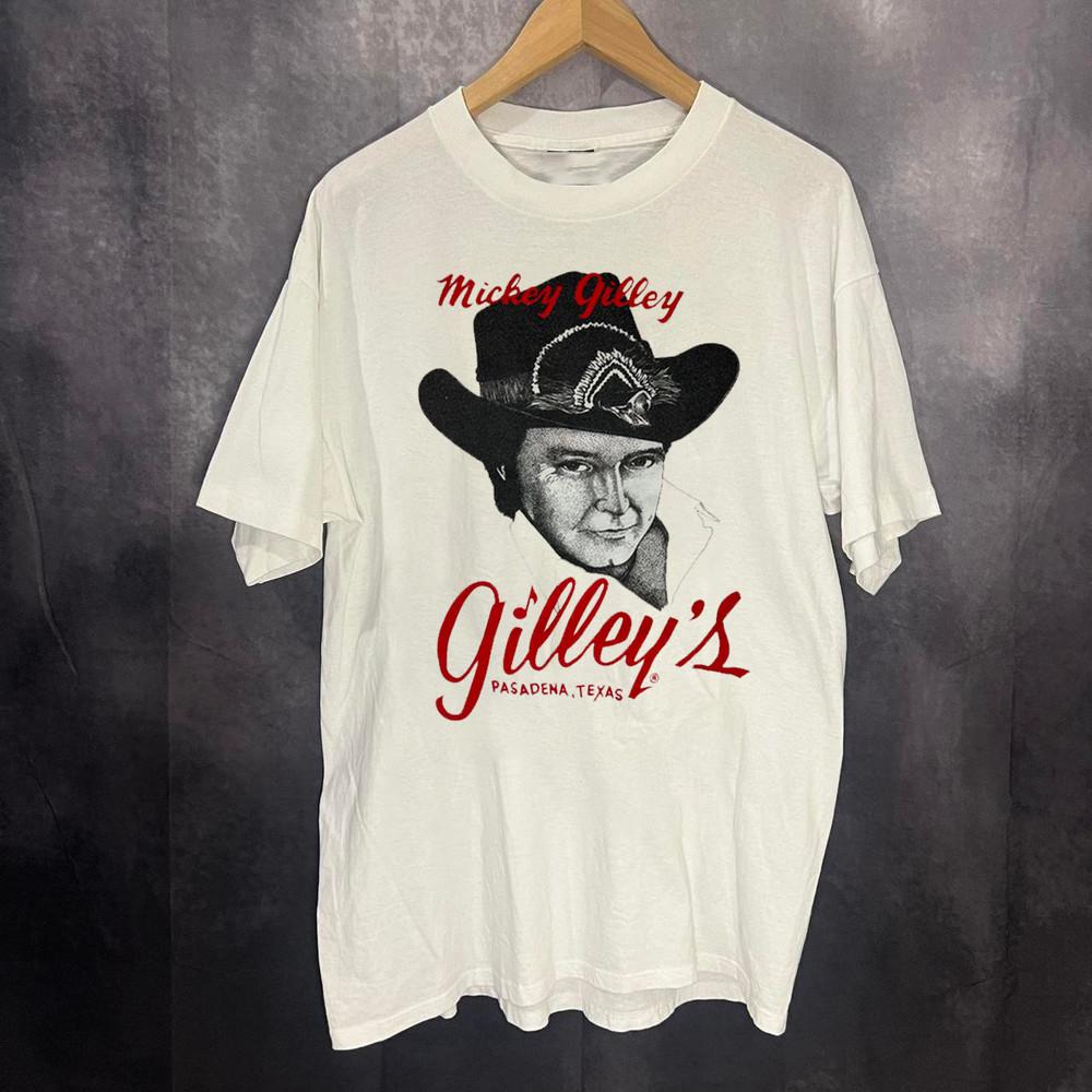 Mickey Gilley Gilley s Club Texas Singer Unisex T-Shirt All Size RI_189 Unisex T-Shirt XXXXL