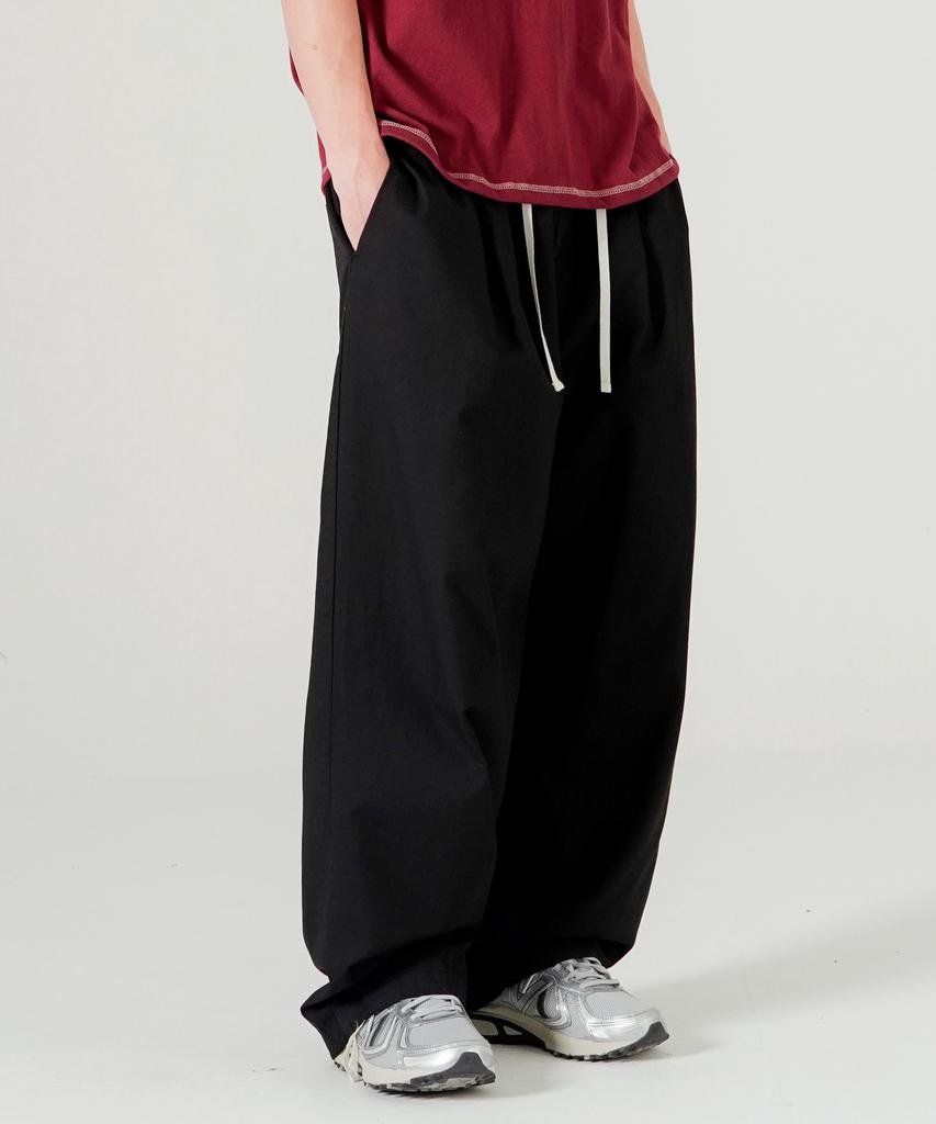 WV PROJECT [2Pack] Gabardine Cotton Elastic Waist Pants 5-Piece Set Mjlp7786 (A Type)