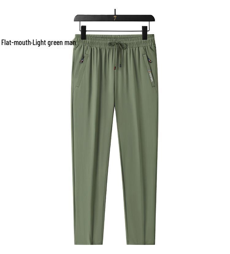 Pantaloni Traspiranti in Seta di Ghiaccio ad Asciugatura Rapida per Coppie - Pantaloni Lunghi Sportivi Leggeri da Uomo e Donna, Disponibili in Taglie Forti