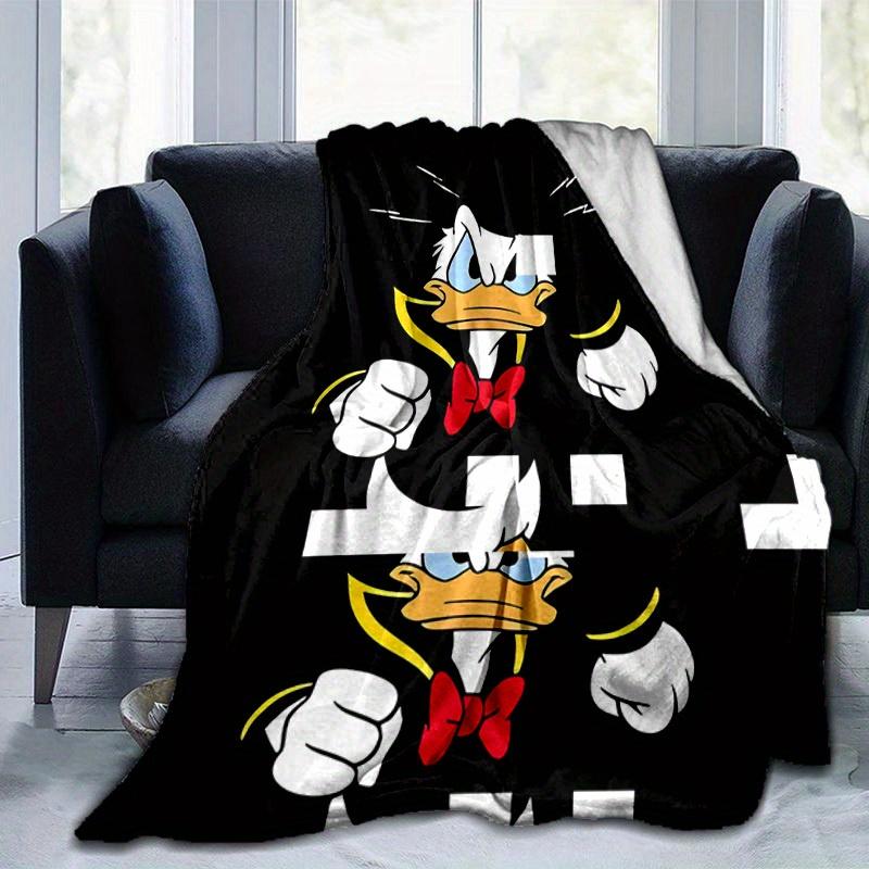 1pc, Donald Duck Throw Blanket Cozy & Soft Home Decor for Couch, Bed, Car, Travel, Camping