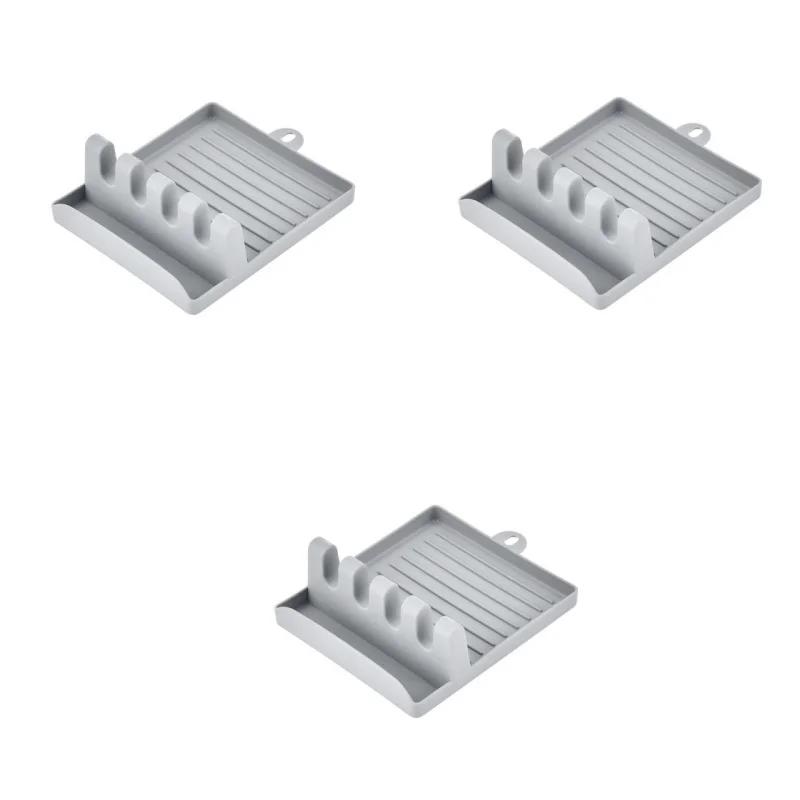 Spatula Rack Multifunctional Spoon Rests Holder Washable Paint Brush Holder Counter Top Shovel Spoon Shelf Kitchen Gadgets