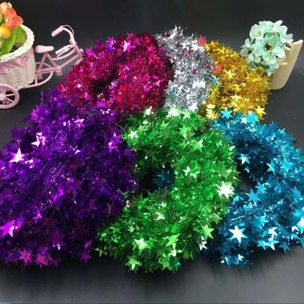 7.5 Meter Christmas Star Decoration Five-Pointed Star Iron Star Streamer Halloween Party