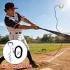 Alloy Steel Baseball Swings Trainer With 50 Feet Retractable Rope And Ball For Backyard Practice And Skill Improvement