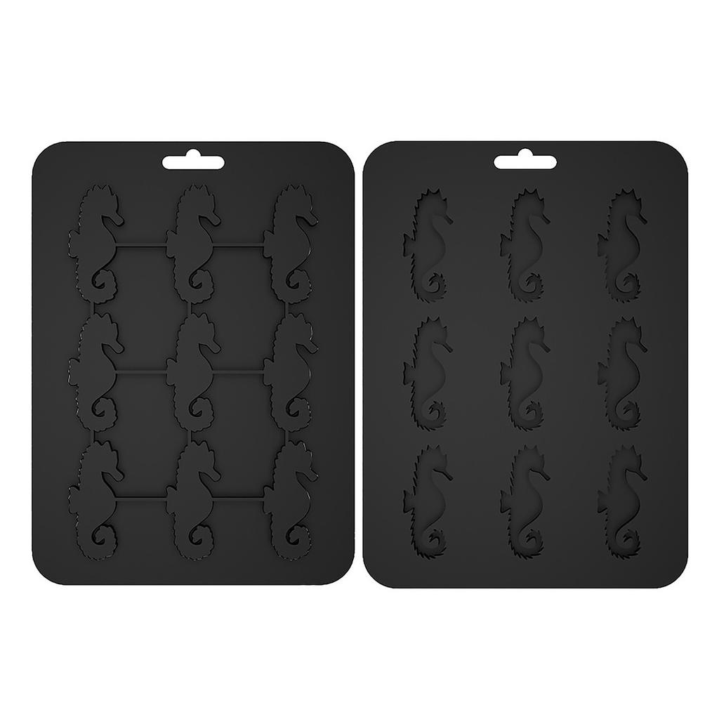 Animals Ice- Mold - Ocean Animals Turtle,Dolphins,Penguins,Silicone Mold For Baking Muffin Cake, Chocolate,Candy, Soap