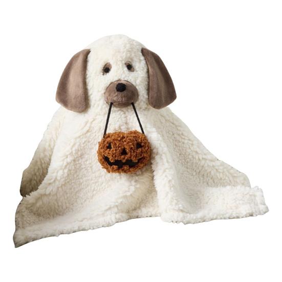 Halloween Plüsch Geist Spielzeug Gefüllt 3D Geist Plüschkissen mit Kürbis/Fledermaus für Kinder Erwachsene Halloween Party Geschenke