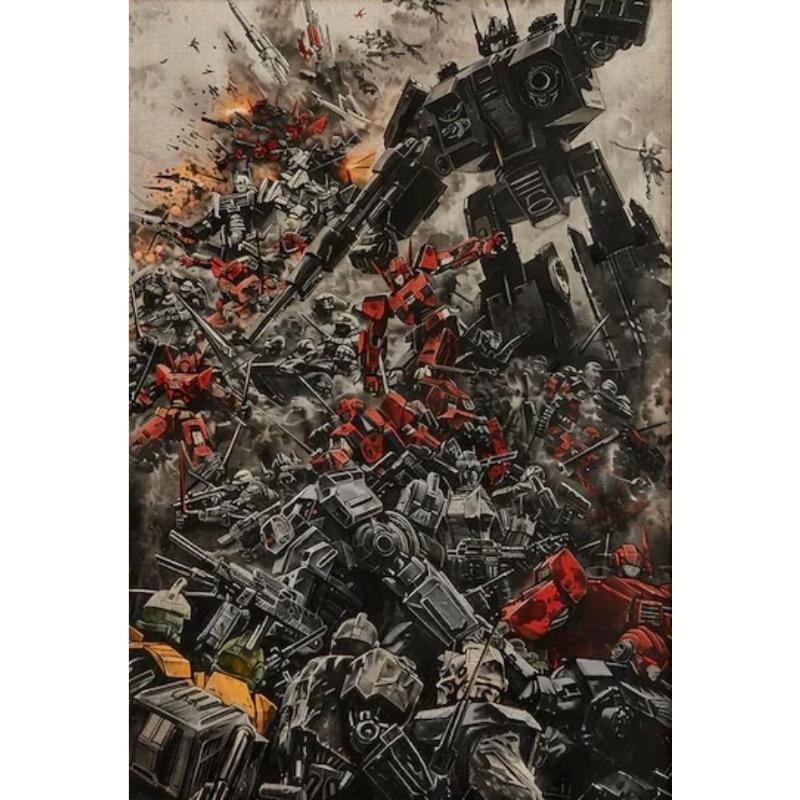 Transformers Bumblebee Optimus Prime Decorative Metal Plate Gift for Boys Wall Decor
