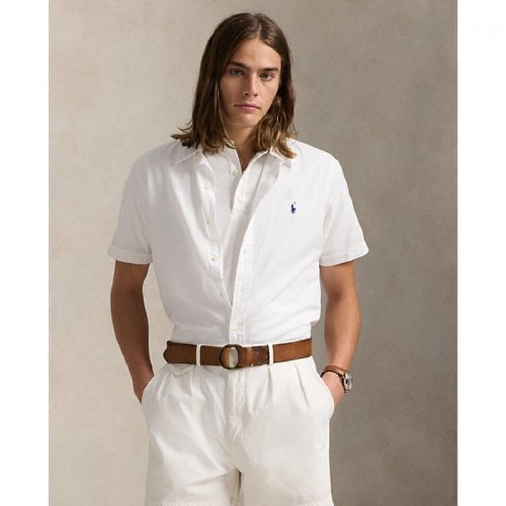 

Polo Ralph Lauren Mens Classic Fit Seersucker Shirt Mnpowov1n820642100 XS