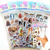 10pcs Forest Animal Vinyl Stickers - Giraffe Lion Tiger Elephant Designs for DIY Journal Decor, Cup Decoration & Notebooks ZSY