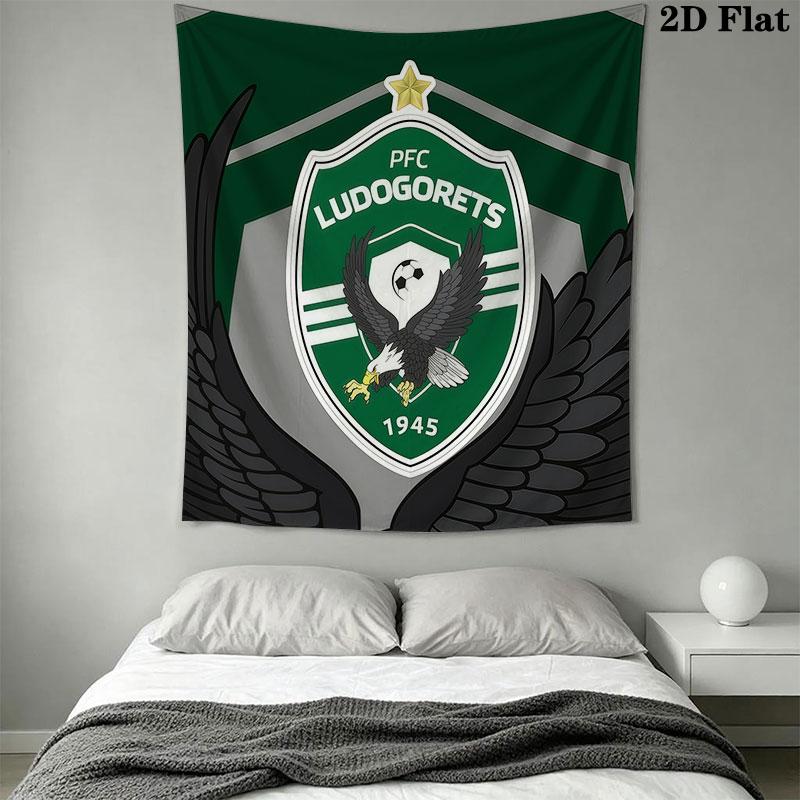 PFC Ludogorets Razgrad Wall Hanging Printed Fabric Blanket Decorative Tapestries for Bedroom Living Room Home Decor