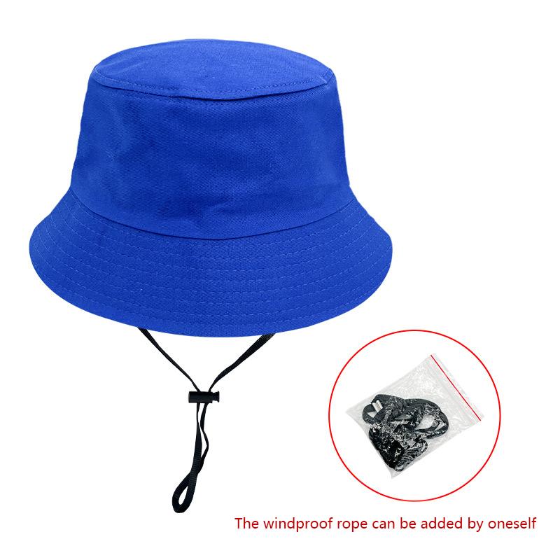 Summer Big Head Circumference Fisherman's Hat Female Face Show Small Face Cover Sunscreen Hat Big Brimmed Sunscreen Hat