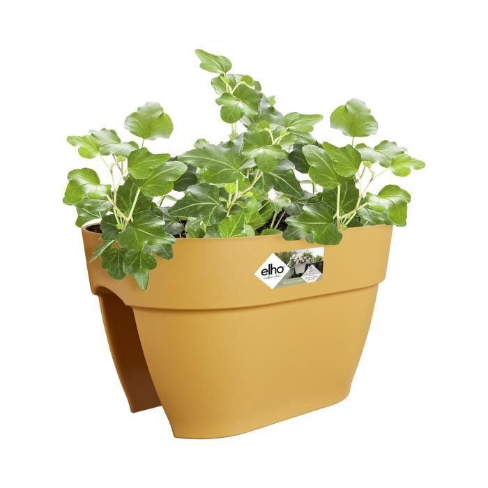 ELHO Balkonkasten Vibia Campana Flower Bridge 40 - 26x39x22cm - Außenbalkon - Honiggelb