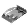 Silver Toothbrush Organizer Stainless Steel Razor stand Toothbrush Holder  Bathroom Washroom