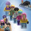 Novo : Blocos de Montar Esquadrão de Caçadores, Mini Figuras Fofas Articuláveis, Brinquedo Educacional para Crianças, Presente de Natal