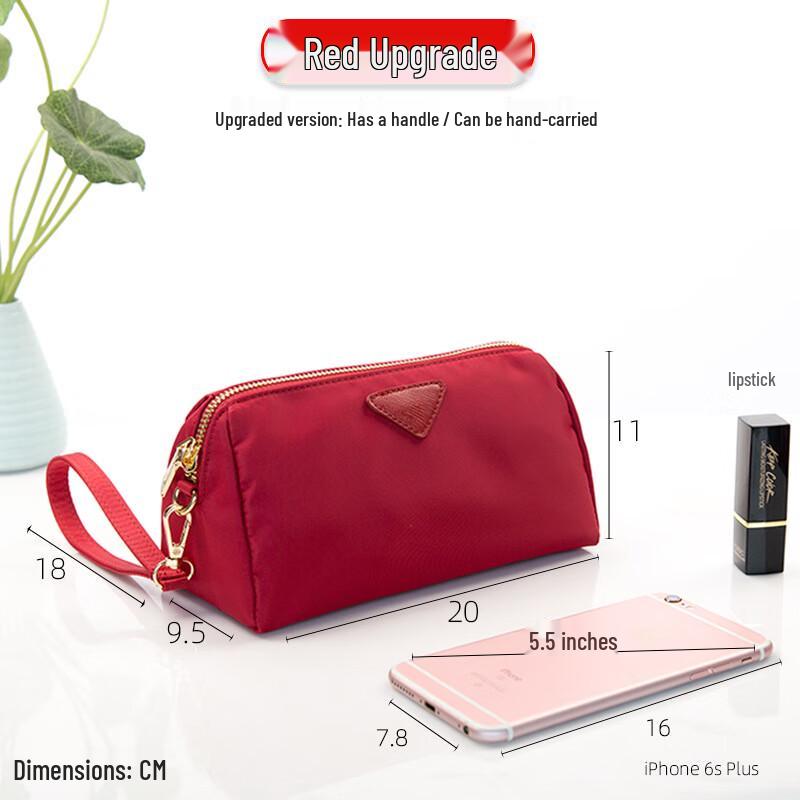 OLOMM Милая водонепроницаемая нейлоновая портативная косметичка