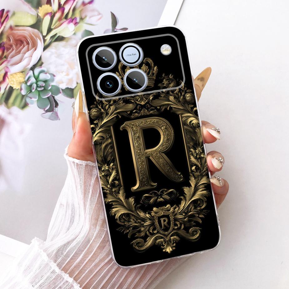 Für Honor Win Case AAP-AN00 Niedliche Krone Buchstaben Hülle Klare Silikon Weiche Dünne Handyhülle Für Honor Win RT HonorWin Hüllen Bumper