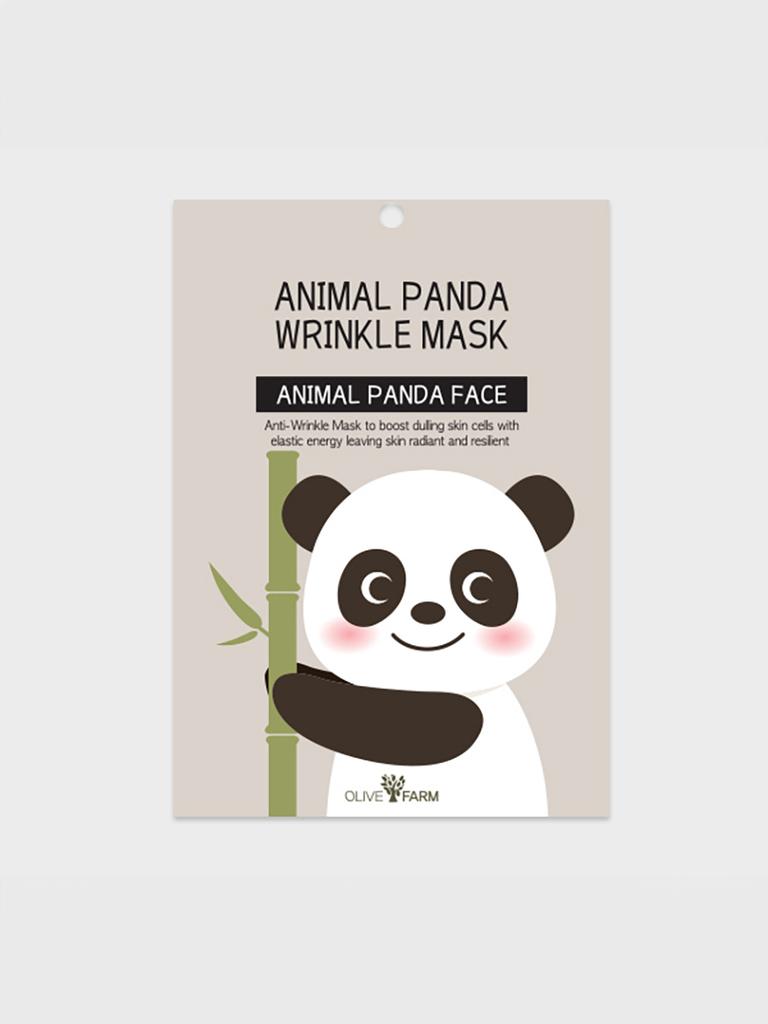 Animal Character Sheet Face Mask Pack (Panda/Cat)